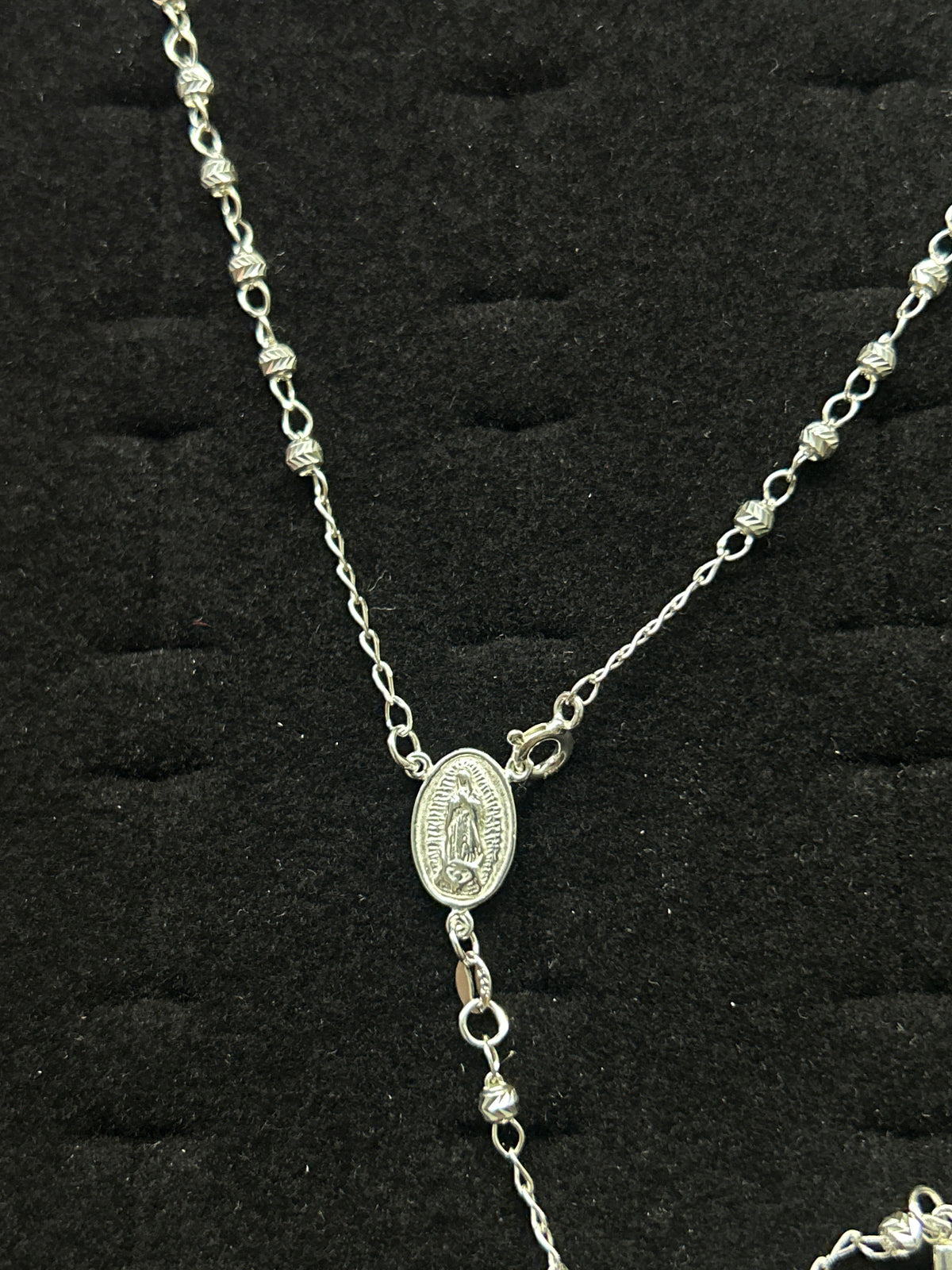 Silver Rosary