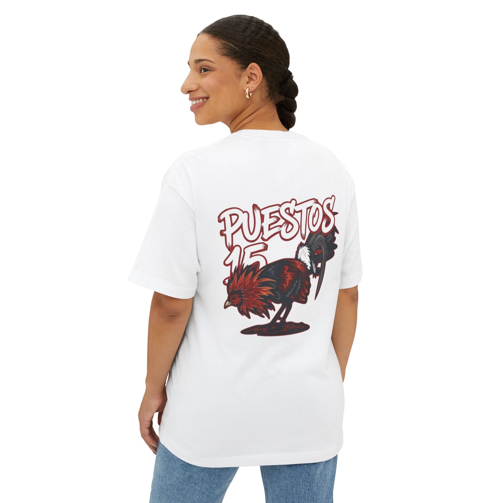 Puestos 15 Unisex Oversized Boxy Tee