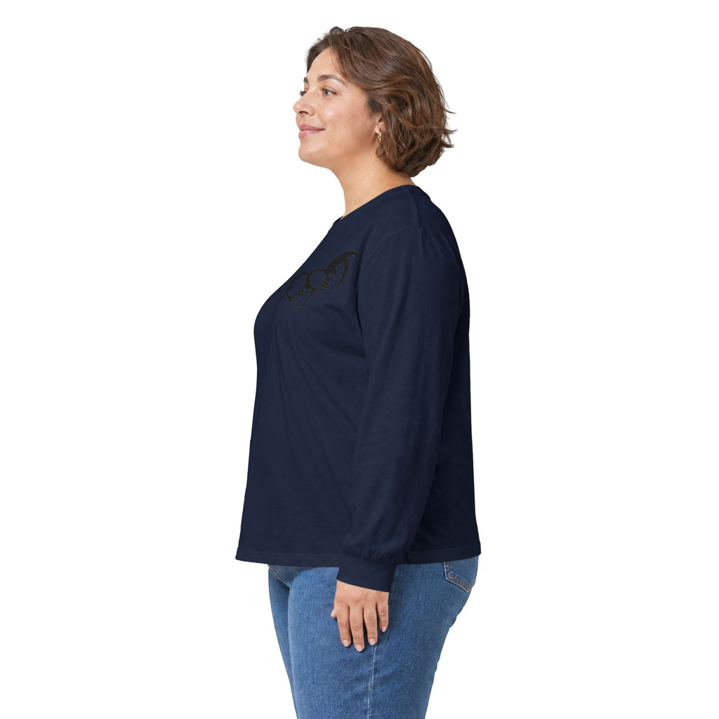 Rooster Mirror Long Sleeve Tee – Vintage