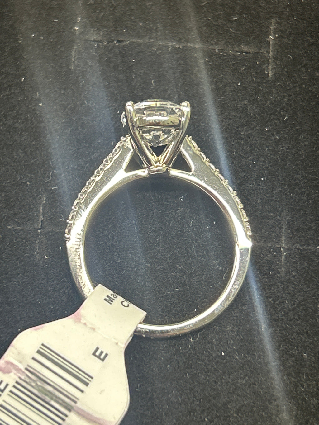 Silver Engagement Ring