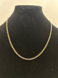 Two tone cuban chain