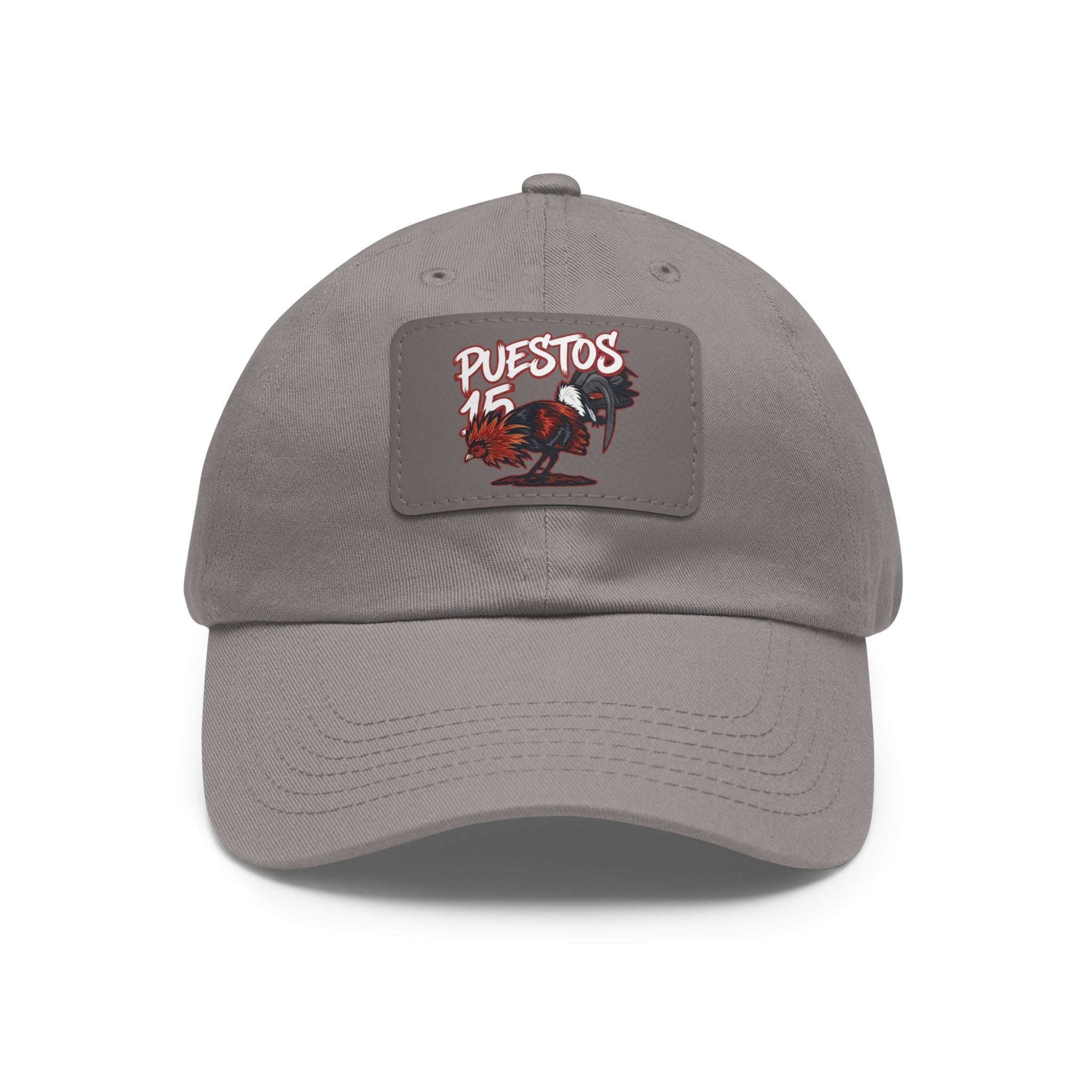 Puestos 15 Skull Graphic Hat with Leather Patch