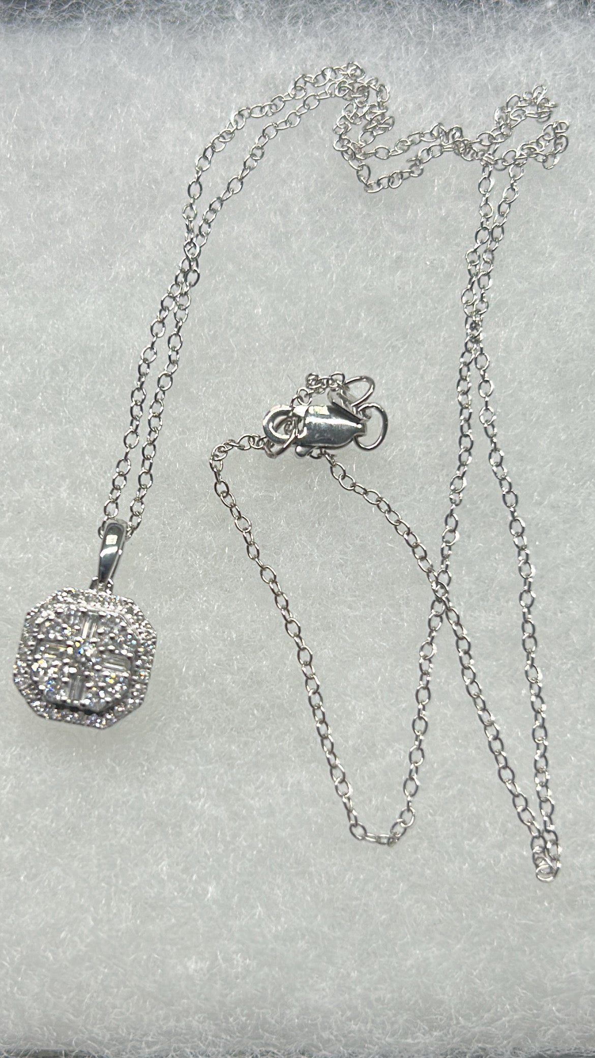 10k Diamond Pendant