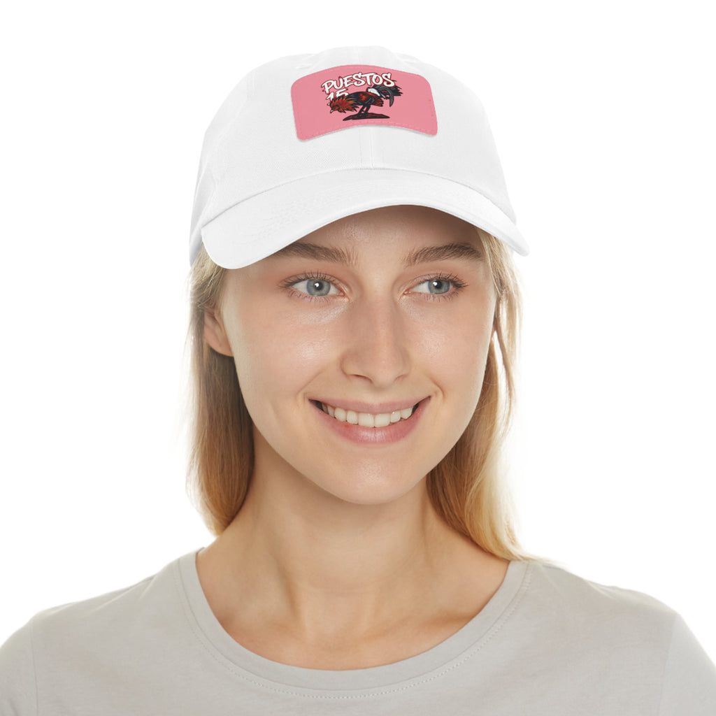 Puestos 15 Skull Graphic Hat with Leather Patch
