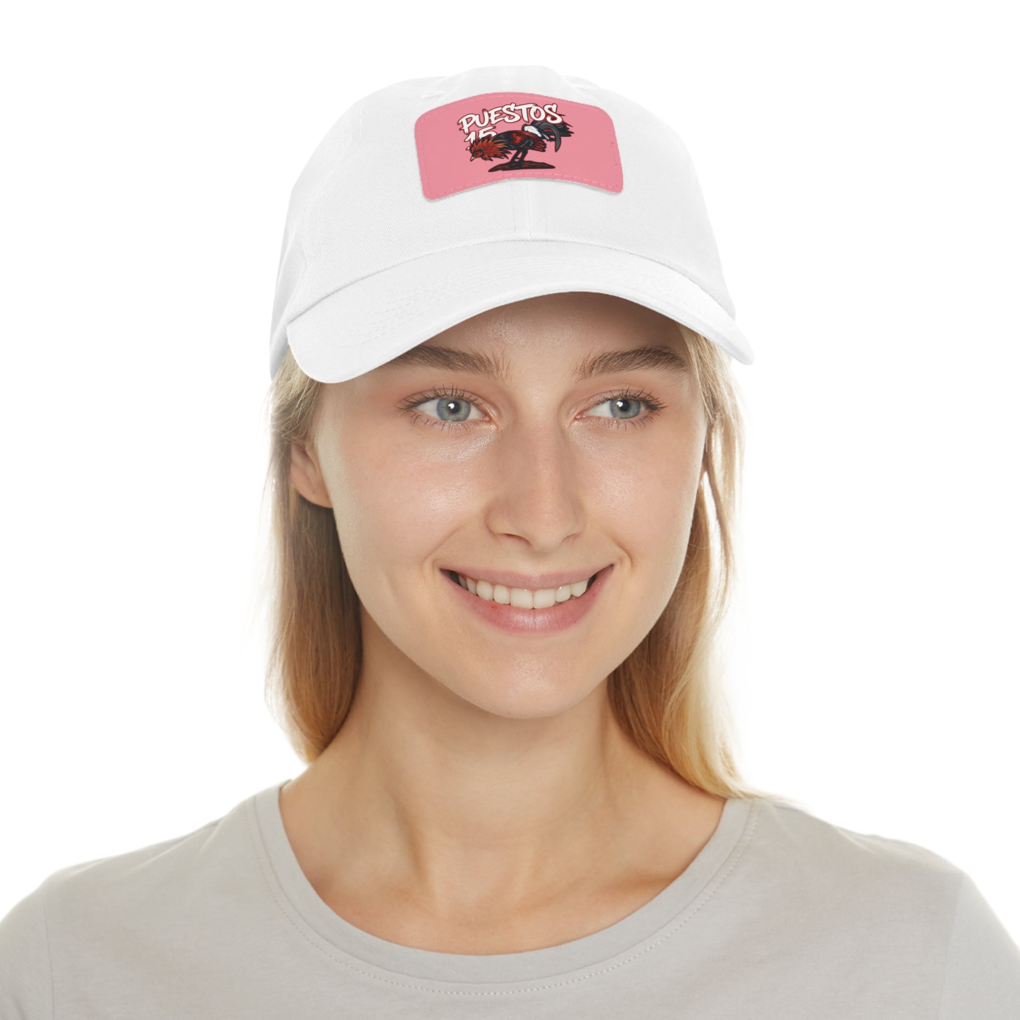 Puestos 15 Skull Graphic Hat with Leather Patch