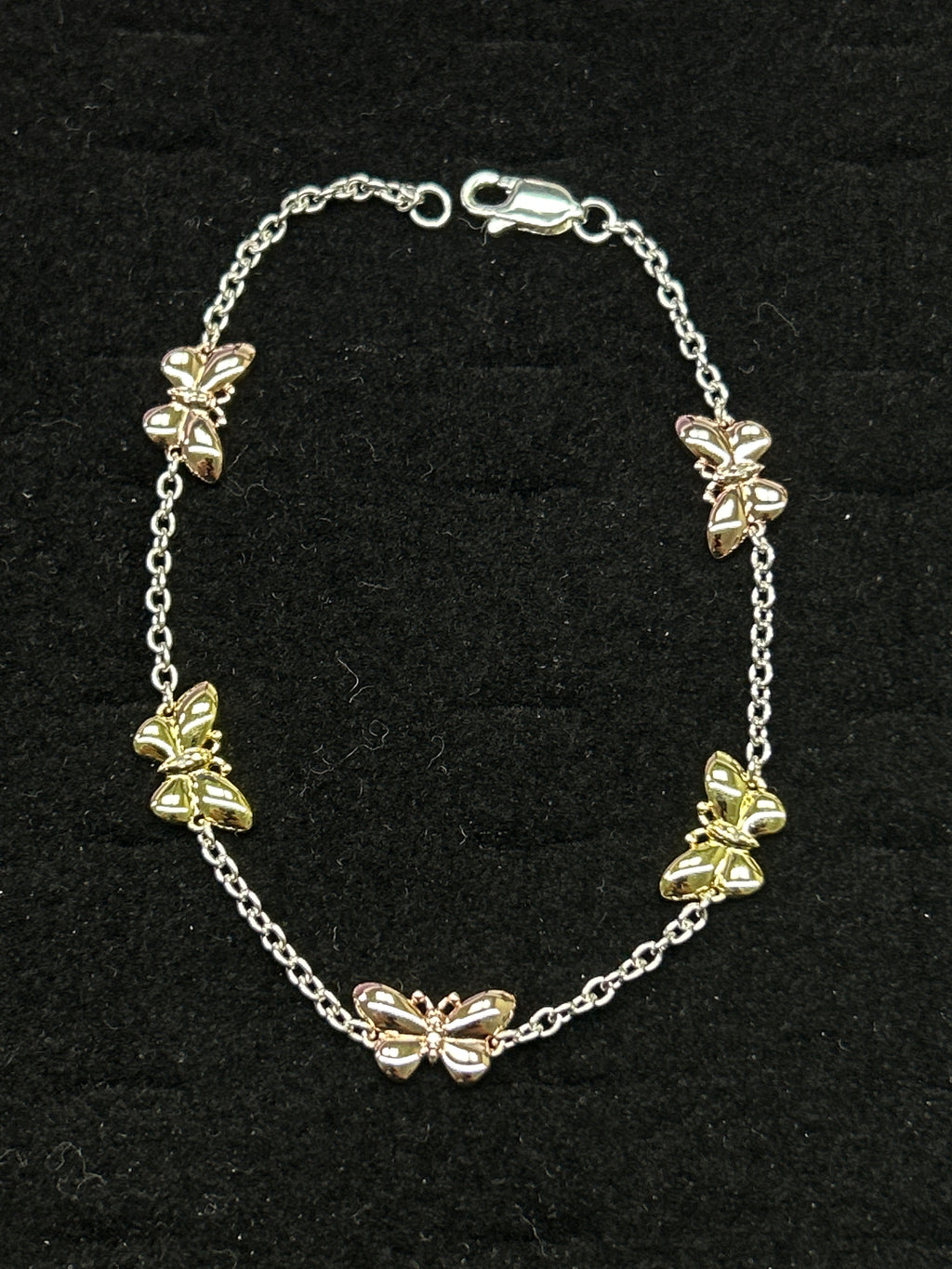925 Butterfly Bracelet