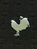 925 Rooster Silhouette Pendant