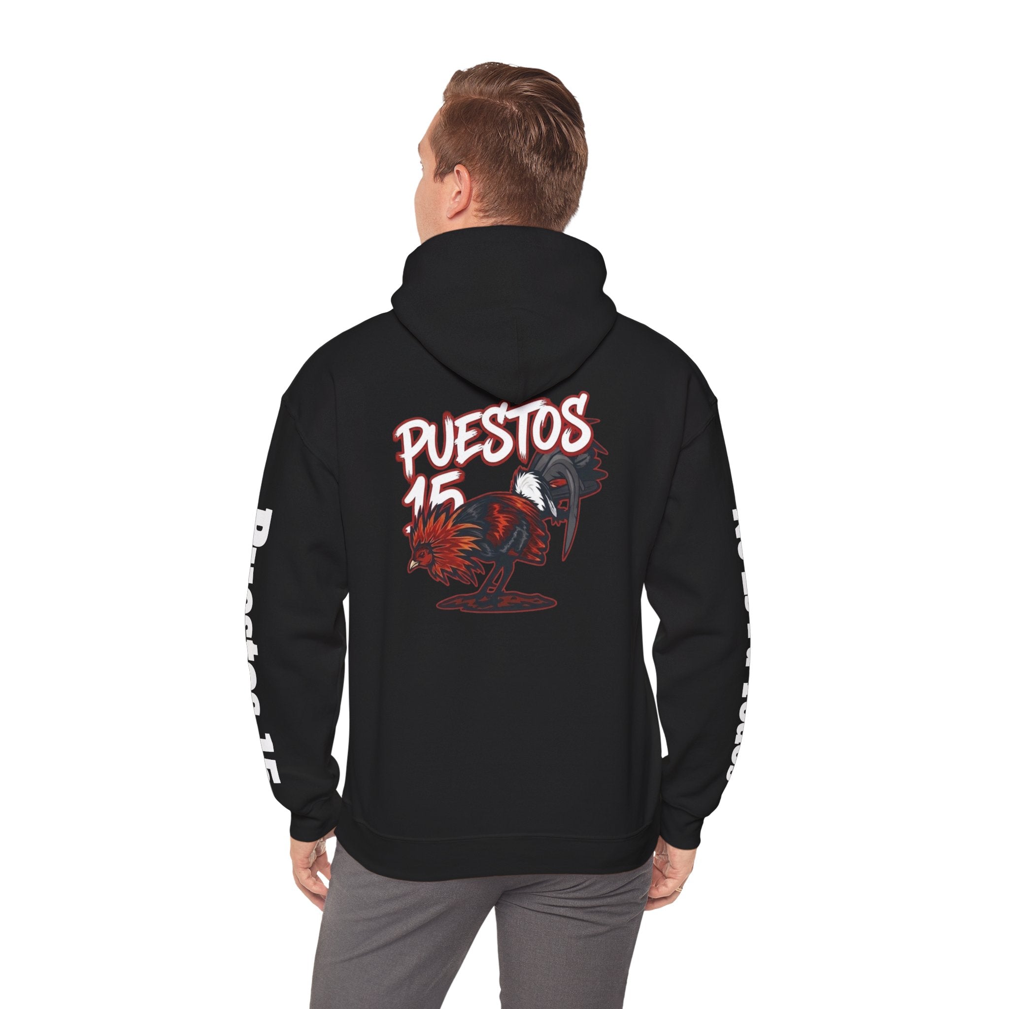 Puestos 15 Unisex Heavy Blend™ Hooded Sweatshirt