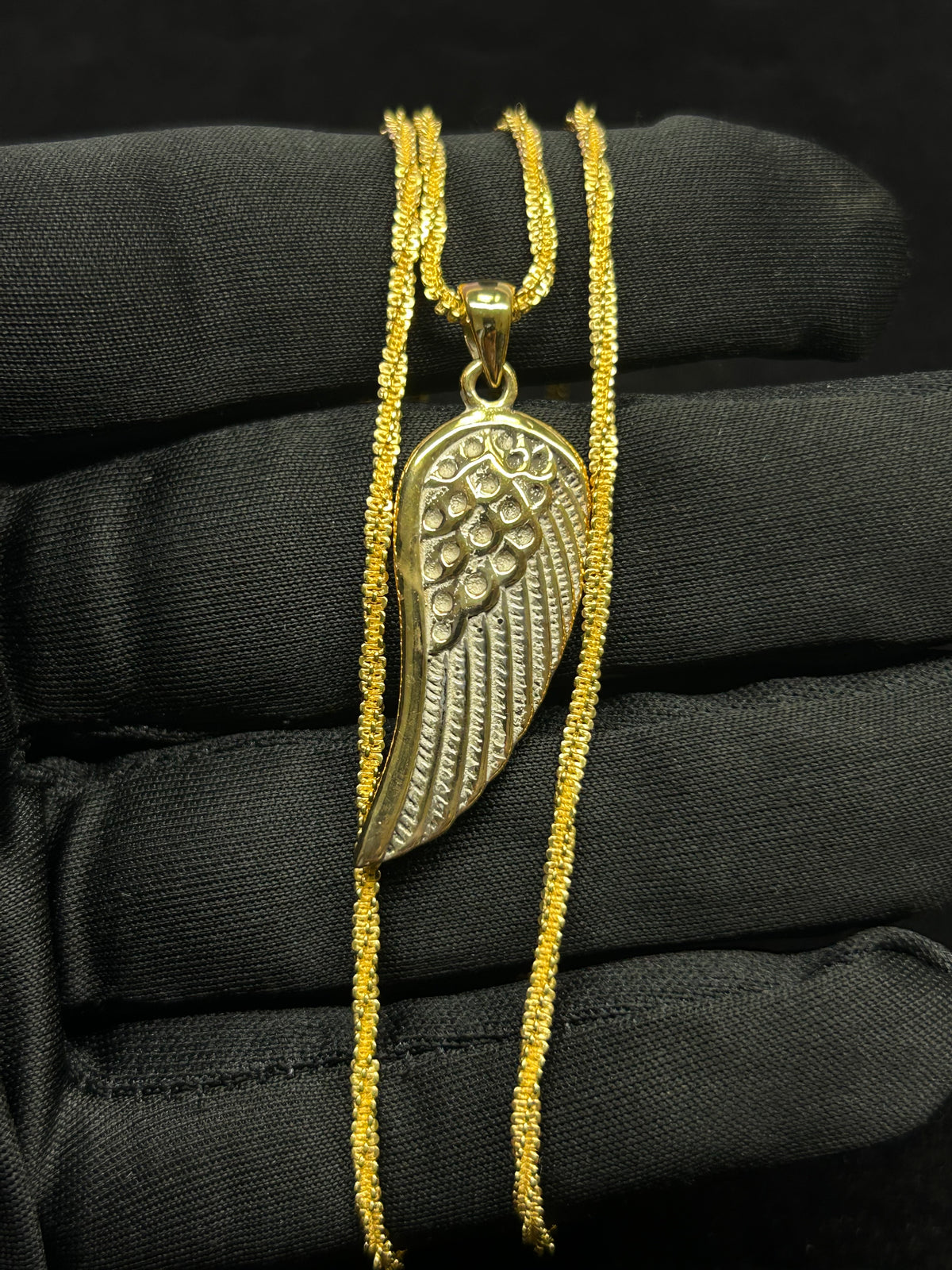 Bird Wing Necklace Set