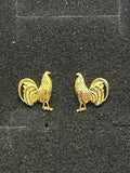 Rooster Stud Earrings