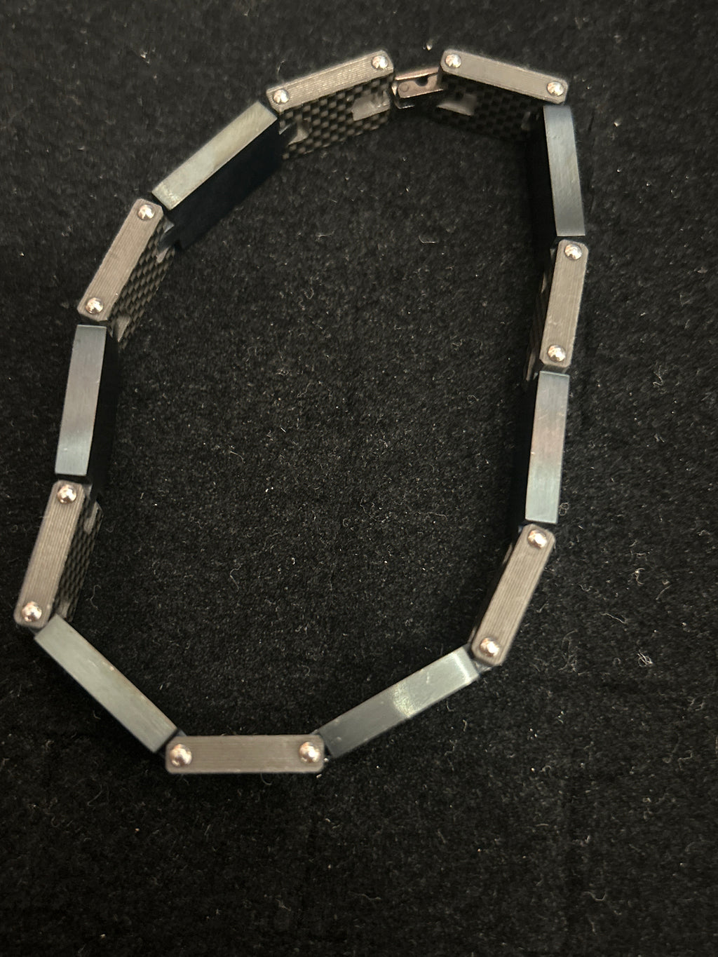 Carbon fiber Man Bracelet