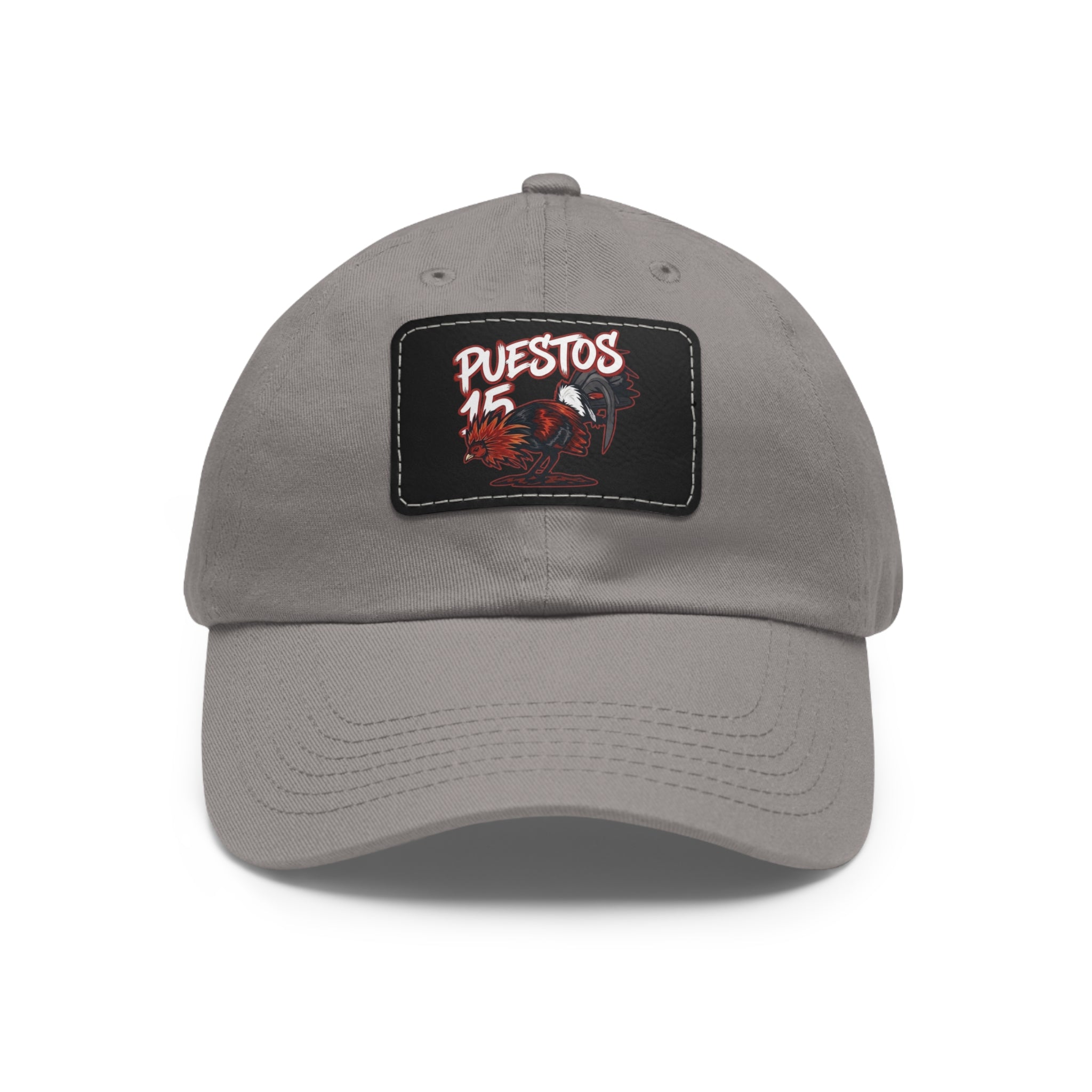 Puestos 15 Skull Graphic Hat with Leather Patch