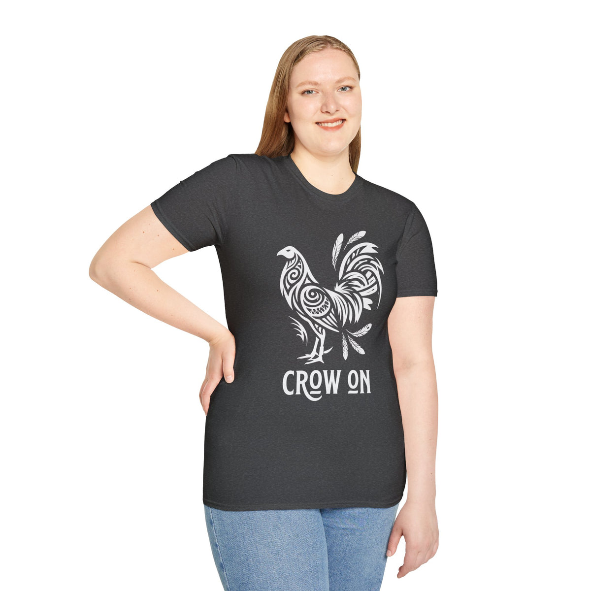 Crow On Vintage T-Shirt