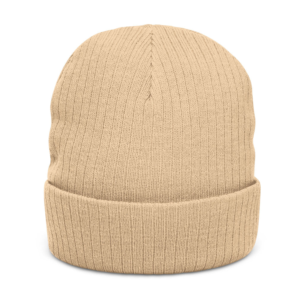 Puestos 15 Embroidered Beanie | Ribbed Knit Cuff Hat