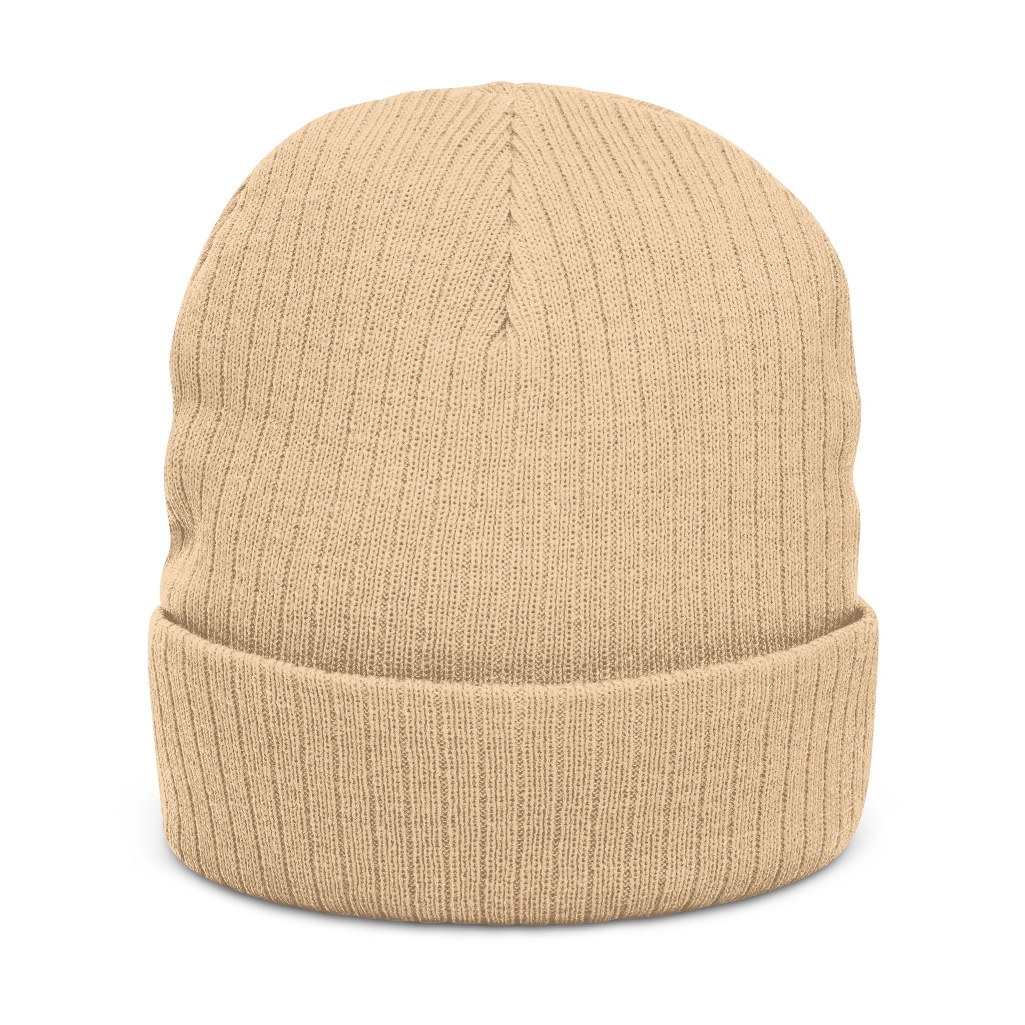 Puestos 15 Embroidered Beanie | Ribbed Knit Cuff Hat
