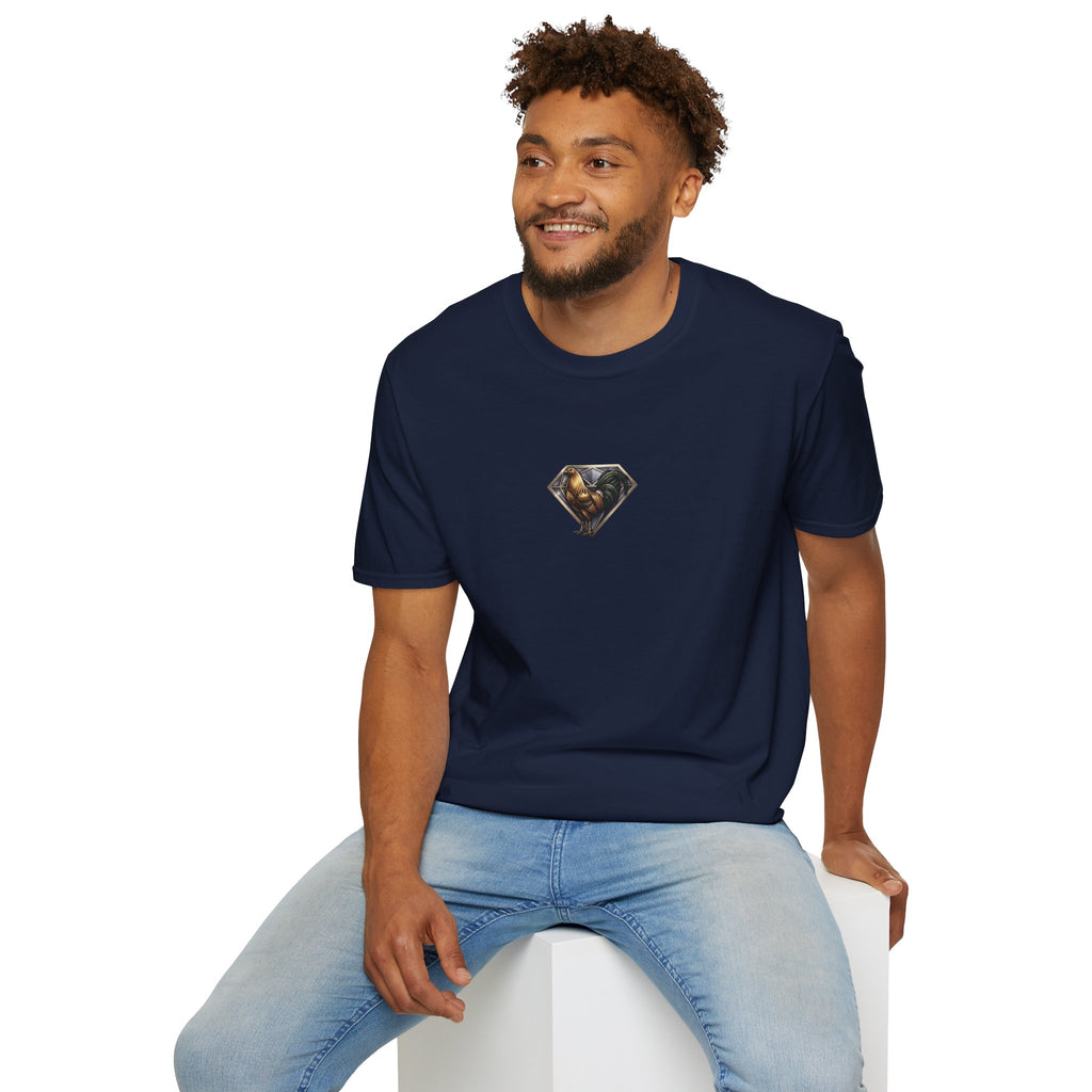 Los Dueños Del Palenque Diamond Fox Tee — Minimal Animal Graphic T‑Shirt
