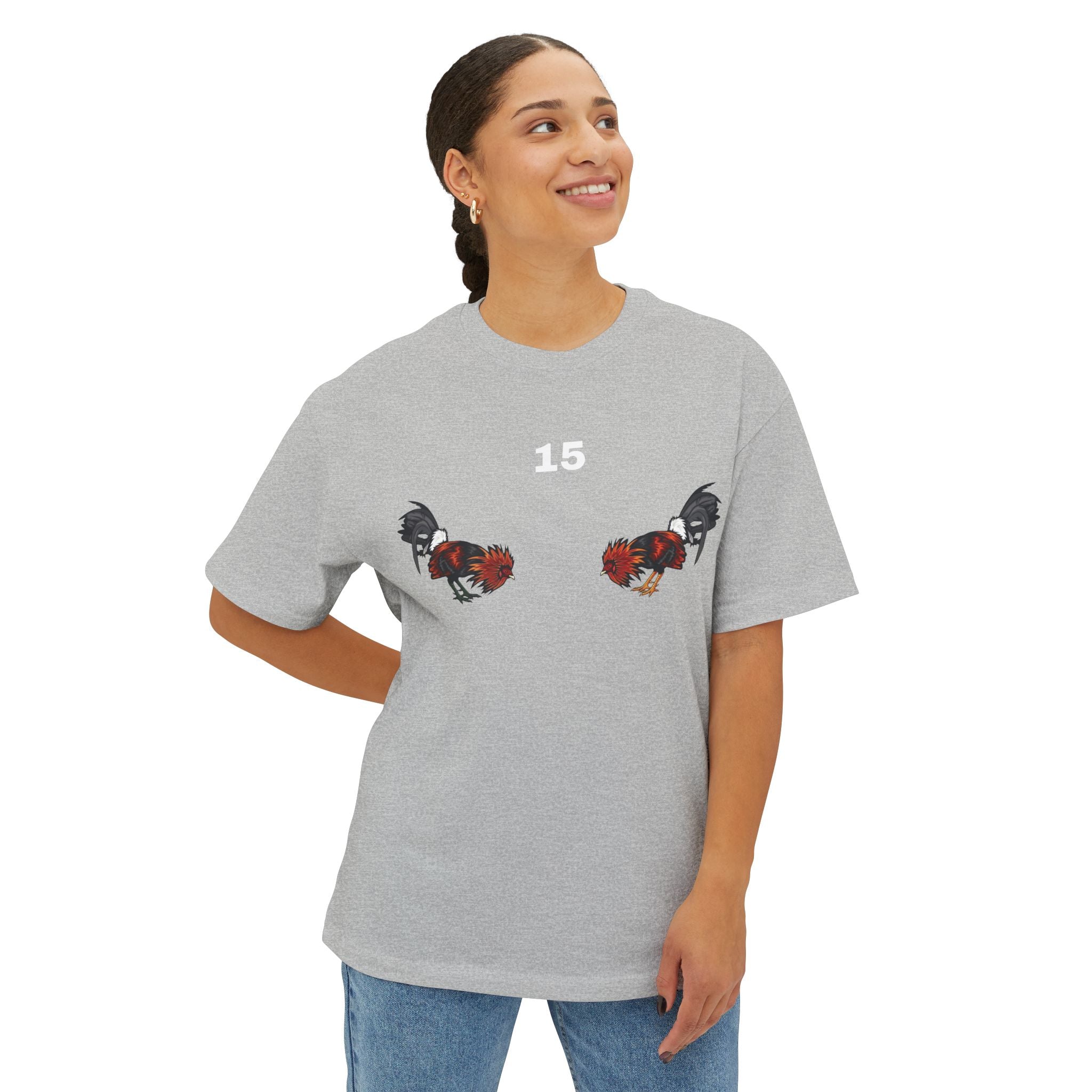 Puestos 15 Unisex Oversized Boxy Tee