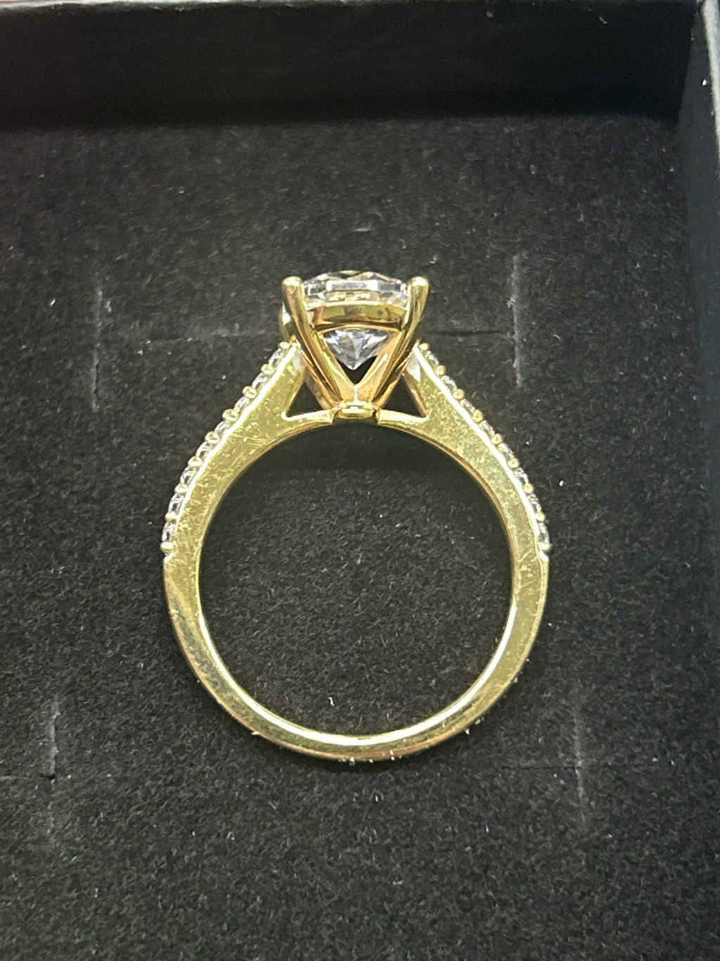 Silver Engagement Ring