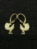 Rooster Earrings