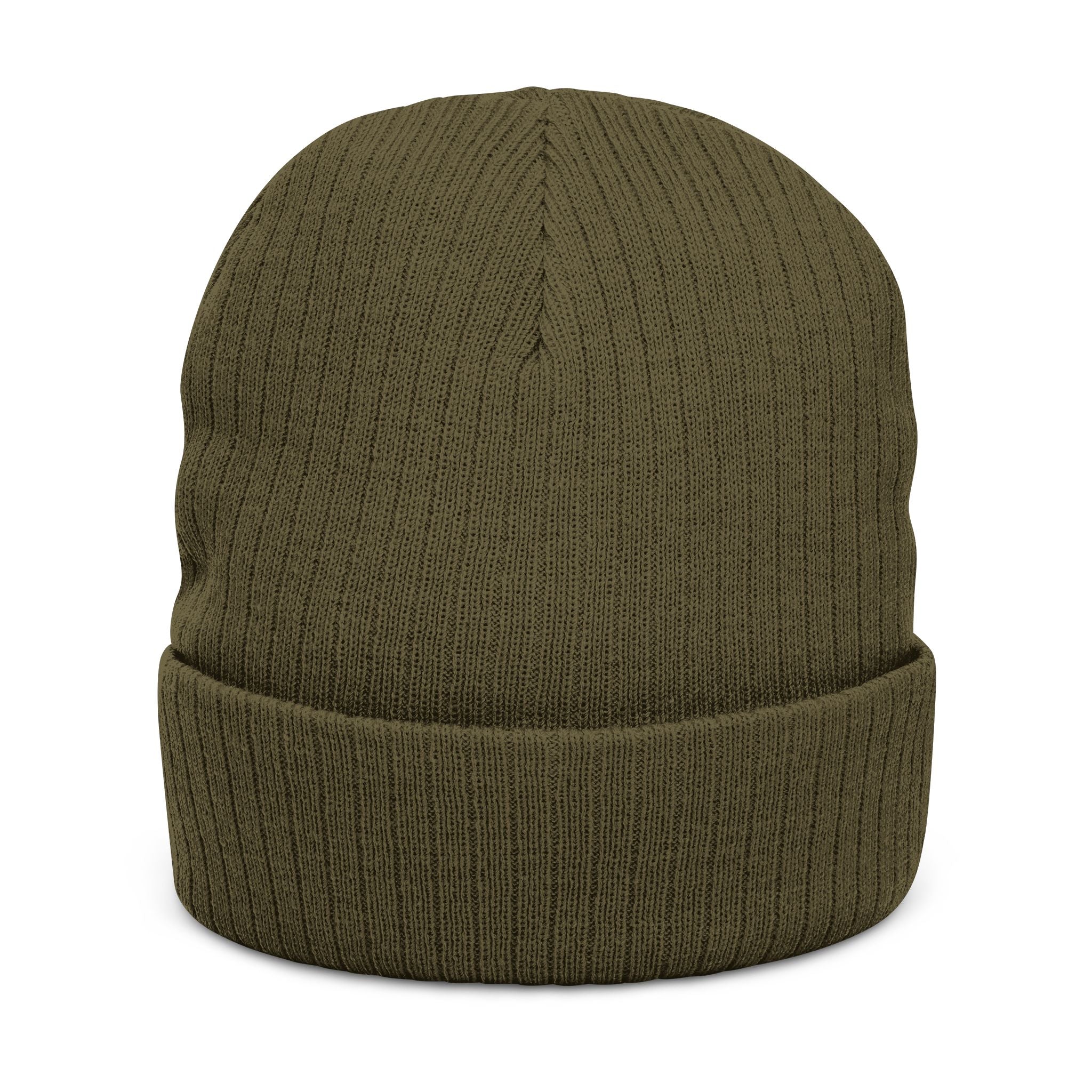 Puestos 15 Embroidered Beanie | Ribbed Knit Cuff Hat