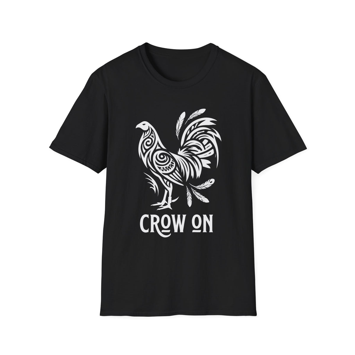 Crow On Vintage T-Shirt
