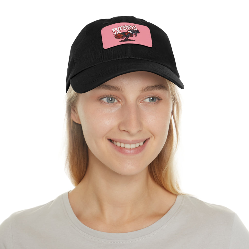 Puestos 15 Skull Graphic Hat with Leather Patch