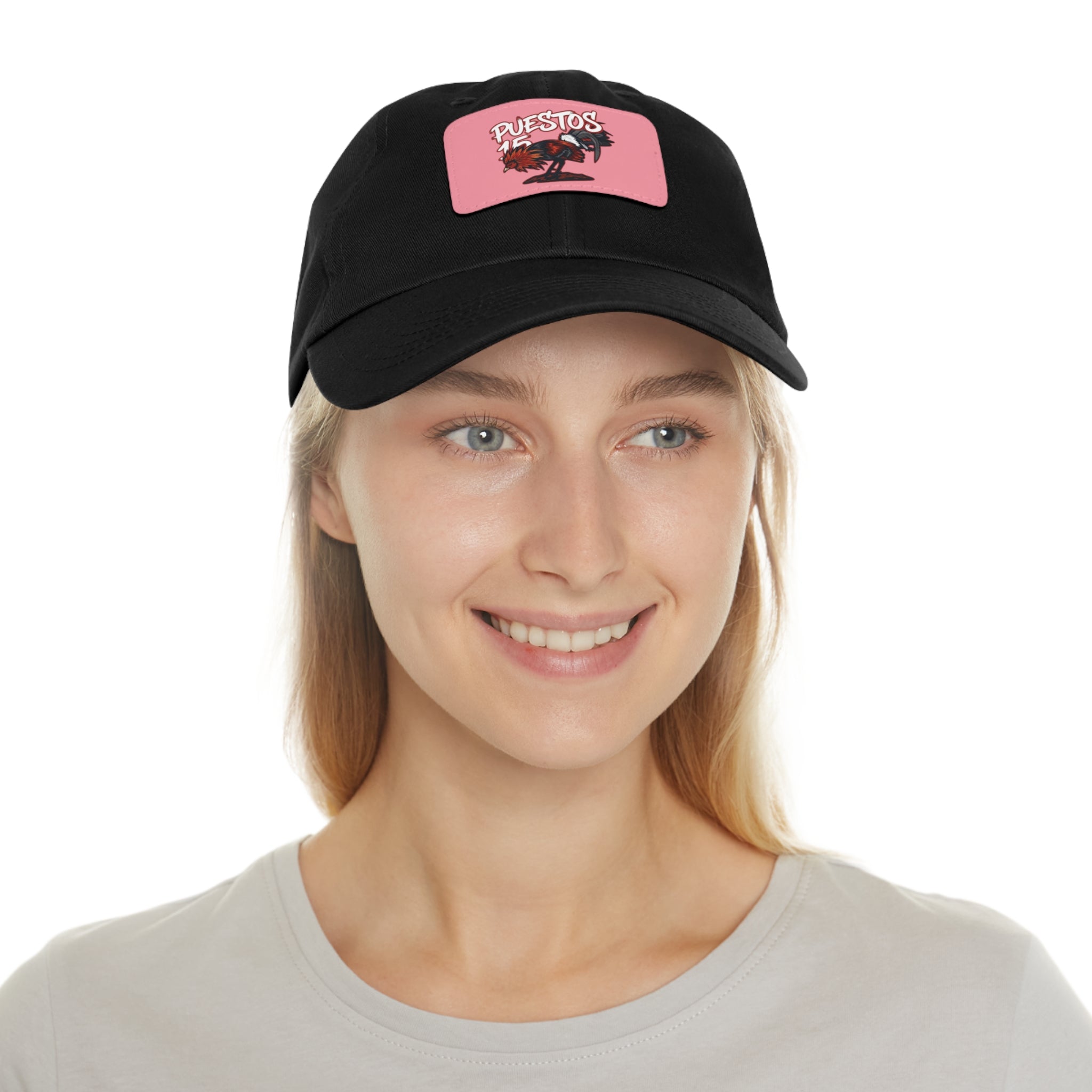 Puestos 15 Skull Graphic Hat with Leather Patch