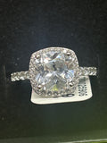Silver Engagement Ring