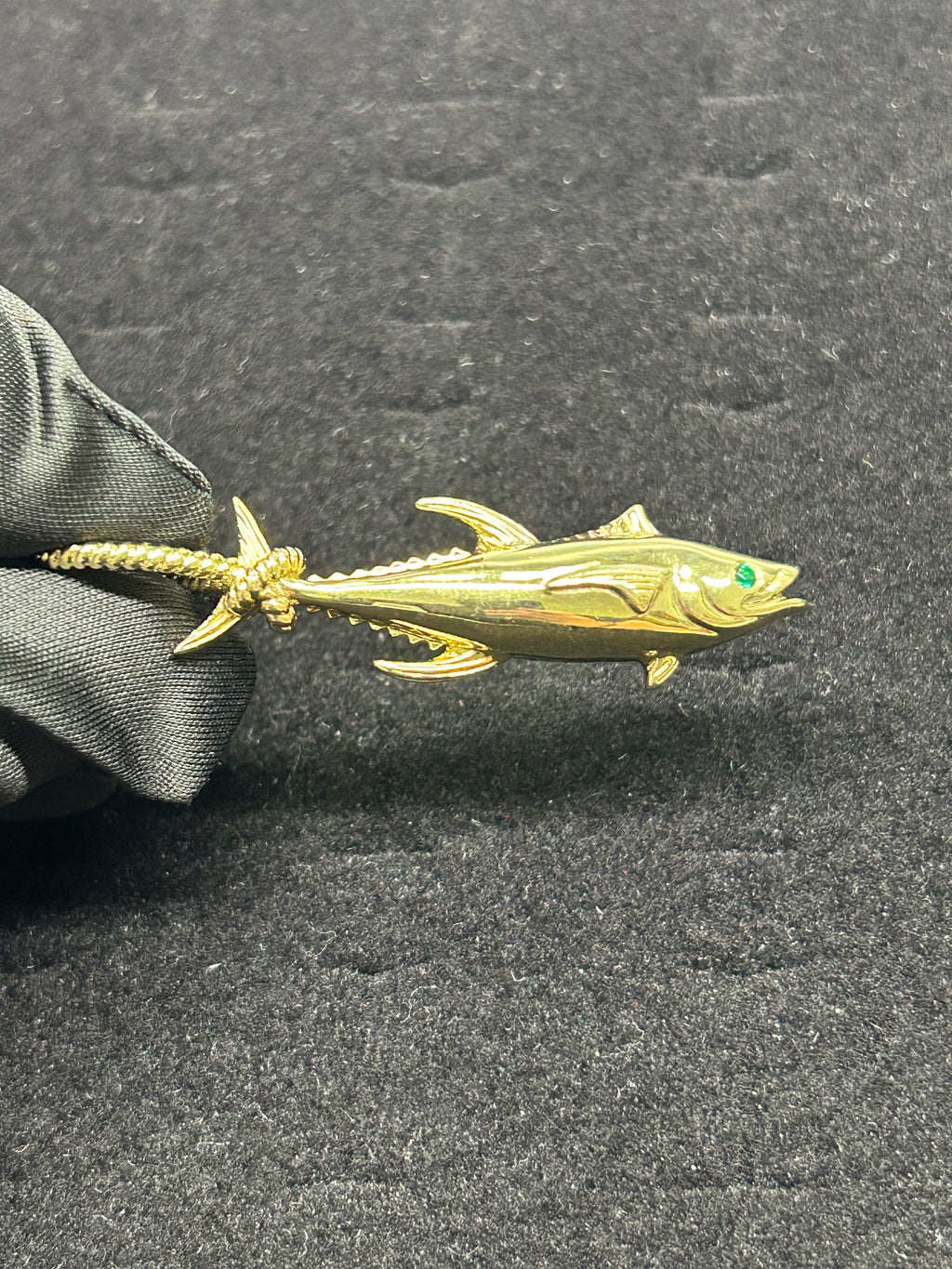Tails Up Tuna pendant