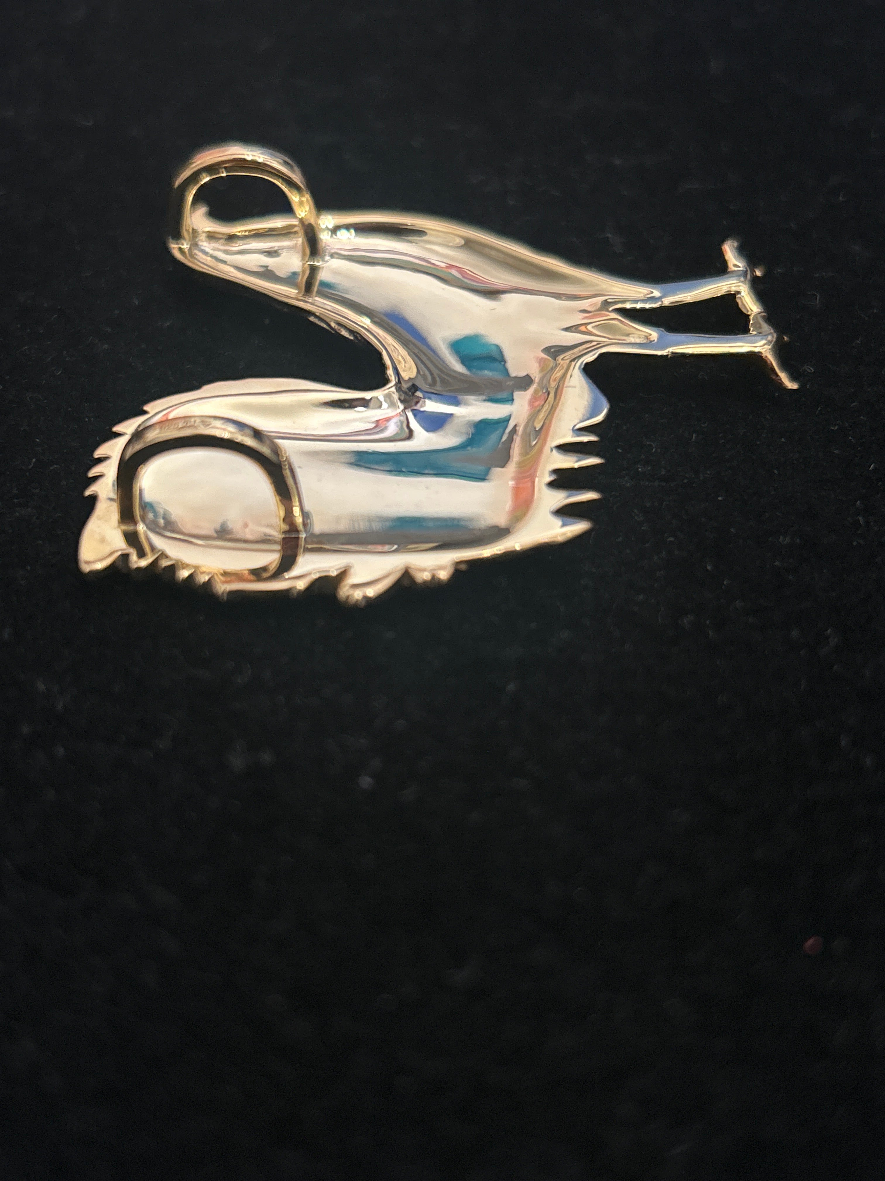 2x2 inch Rooster Pendant