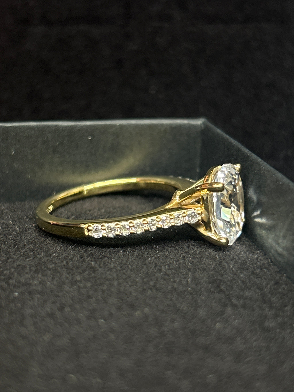 Silver Engagement Ring