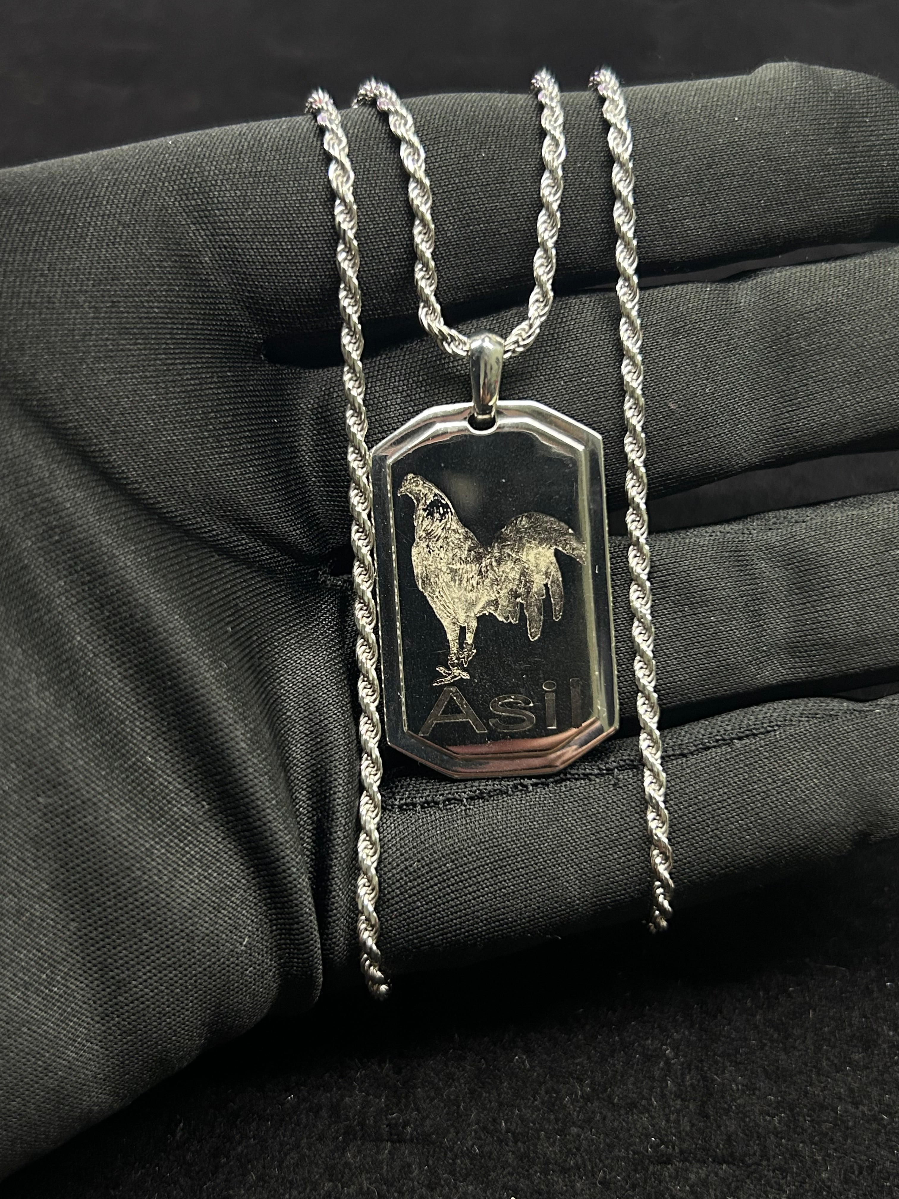 925 Asil Pendant combo