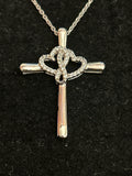 Hearts Cross Necklace