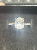 Silver Engagement Ring