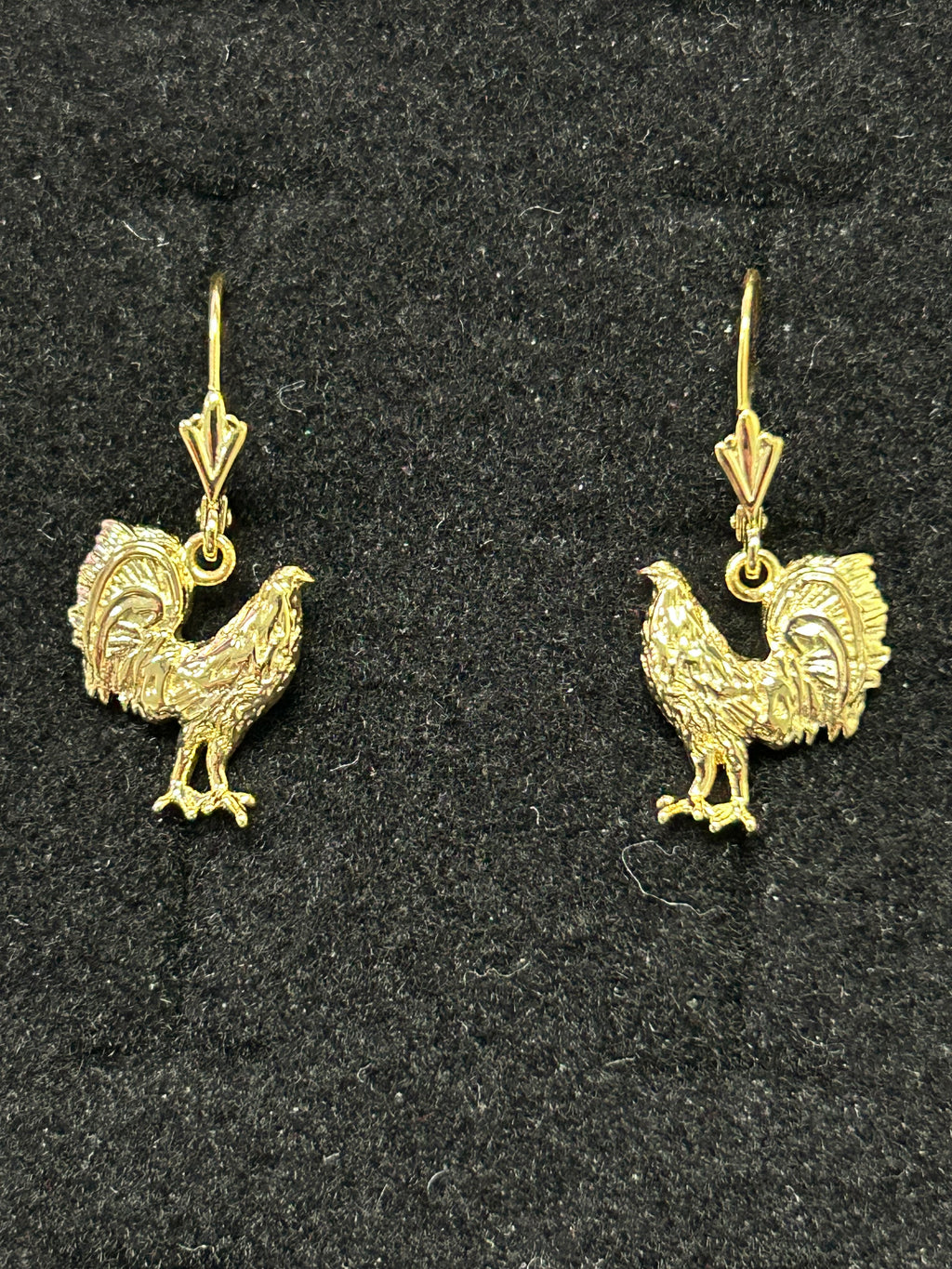 Rooster Earrings