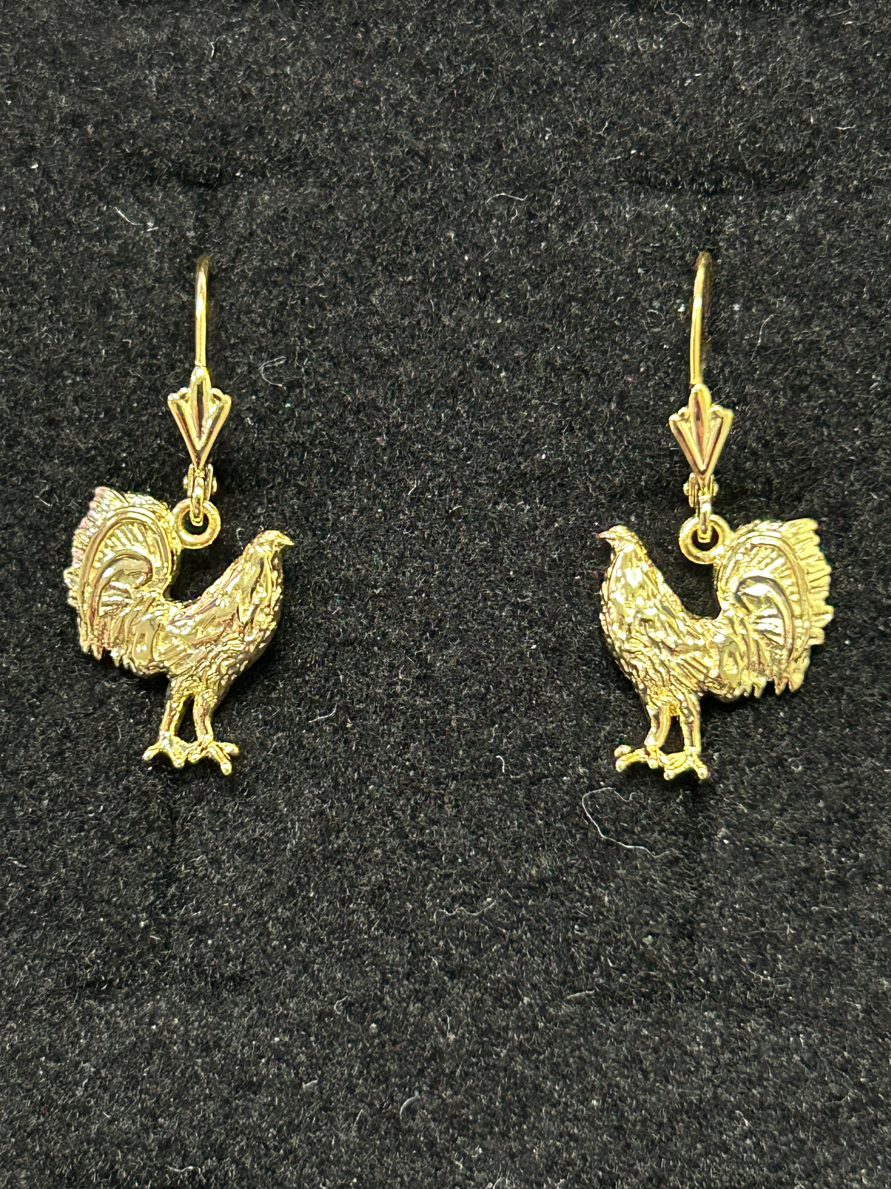 Rooster Earrings