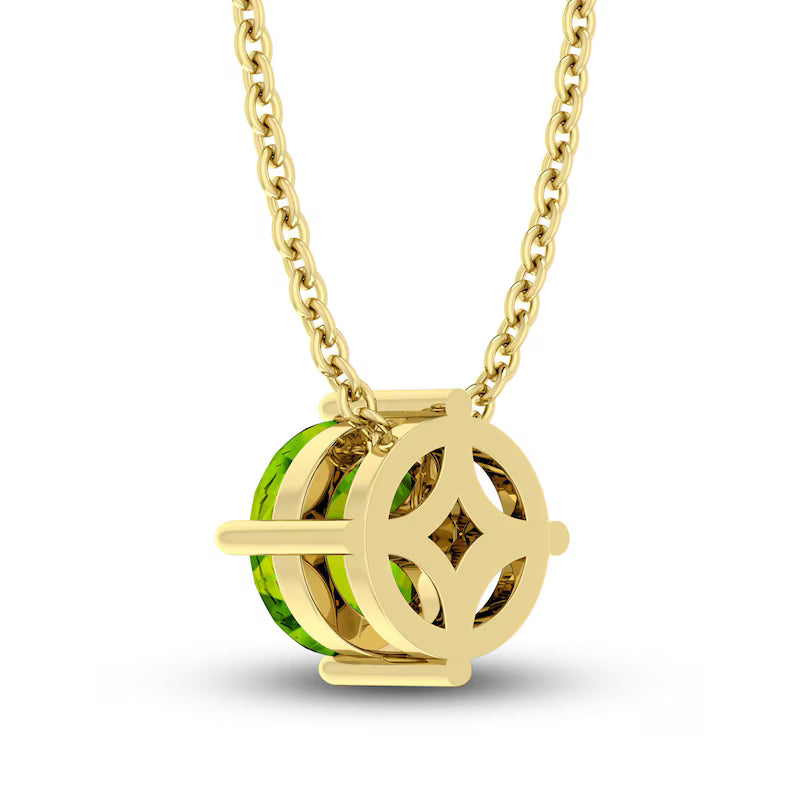 Peridot 10K YG Necklace