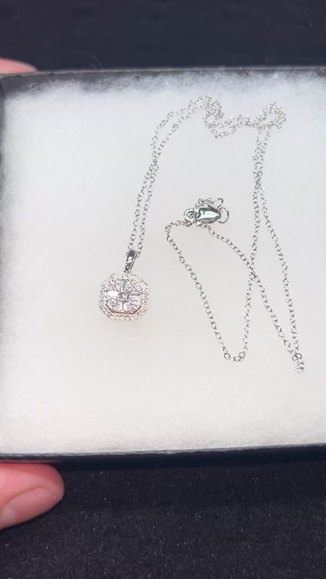 10k Diamond Pendant